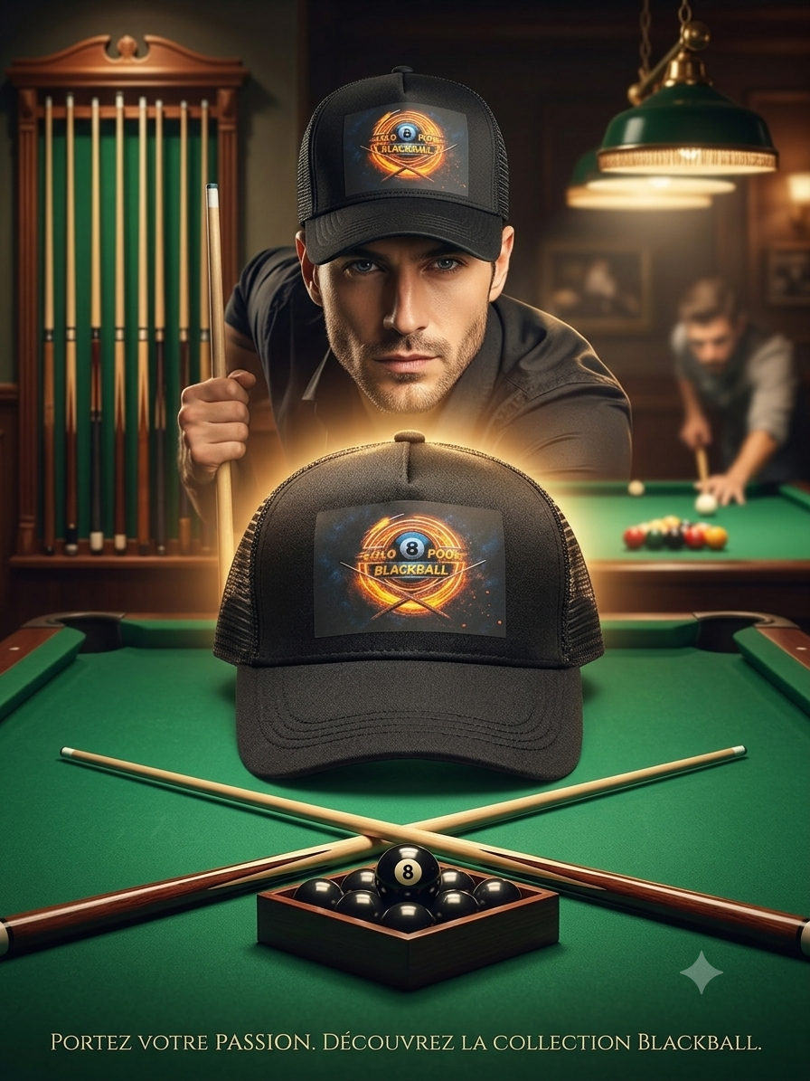 casquette Lolo8pool-blackball