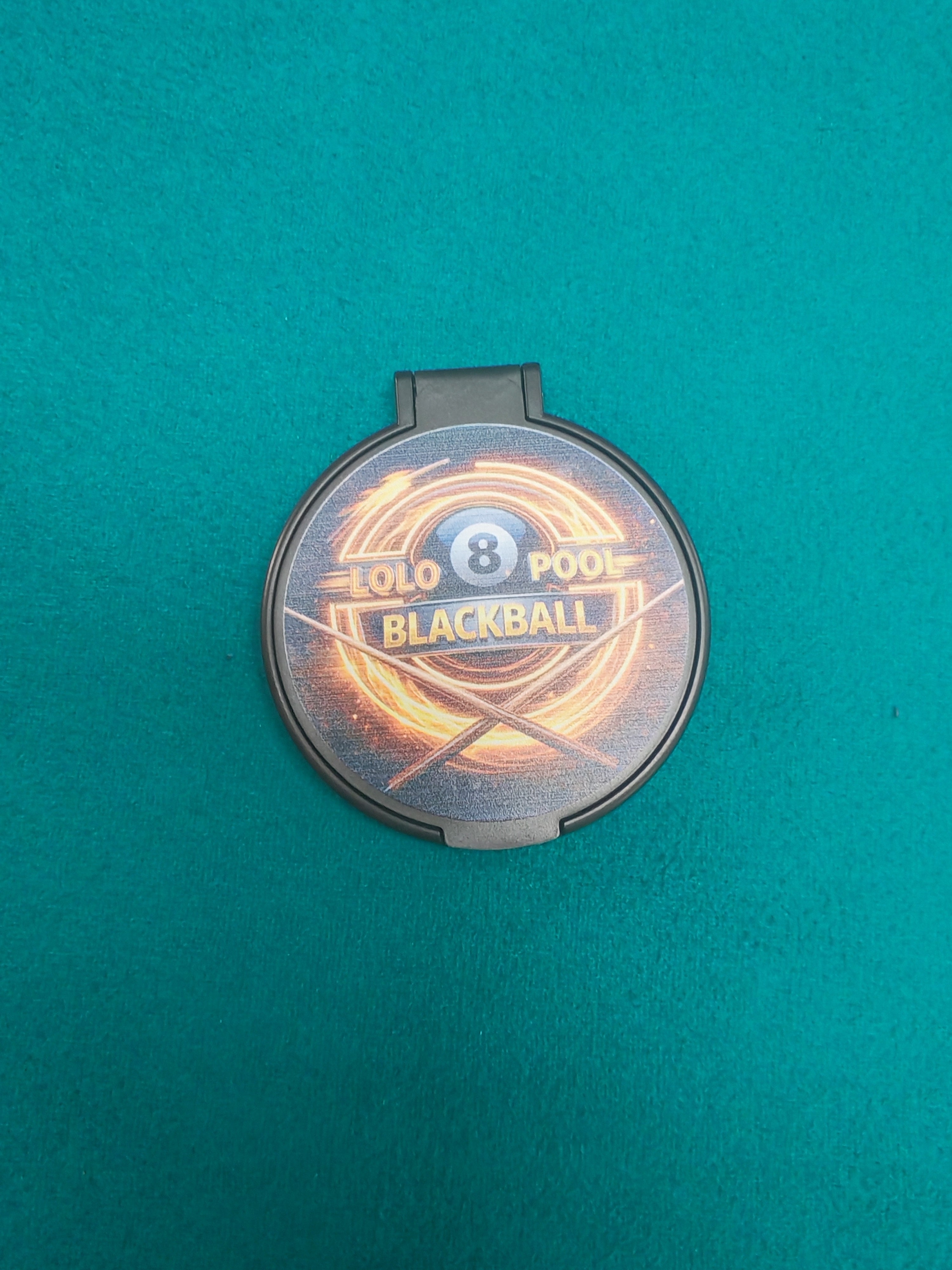 petit miroir de poche lolo8pool-blackball
